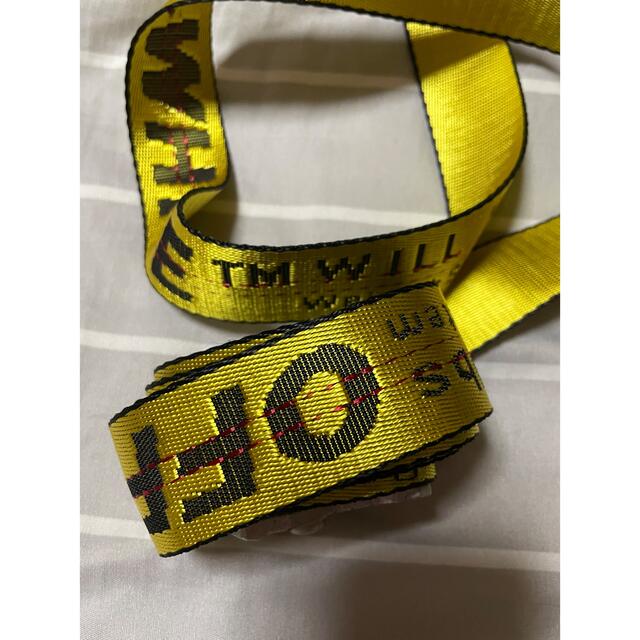 NEW】 OFF-WHITE - off-white オフホワイト インダストリアルベルト