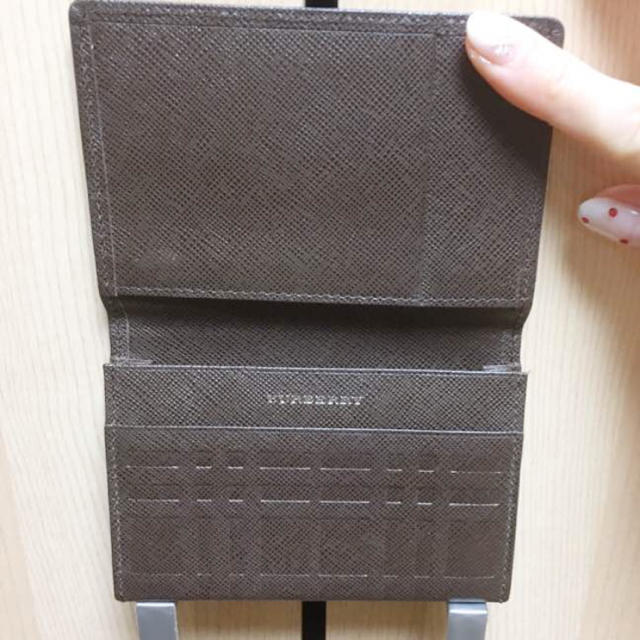 BURBERRY(バーバリー)のバーバリー☆ノバチェック型押し名刺入れ レディースのファッション小物(名刺入れ/定期入れ)の商品写真