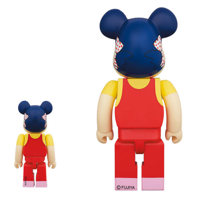 BE＠RBRICK ホーロー看板 ペコちゃん 100％＆400％ ベアブリック