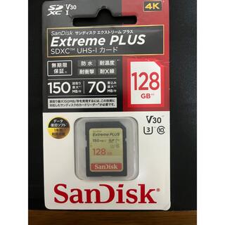 サンディスク(SanDisk)のSDカード 128GB SDXC Class10 SanDisk Extreme(PC周辺機器)