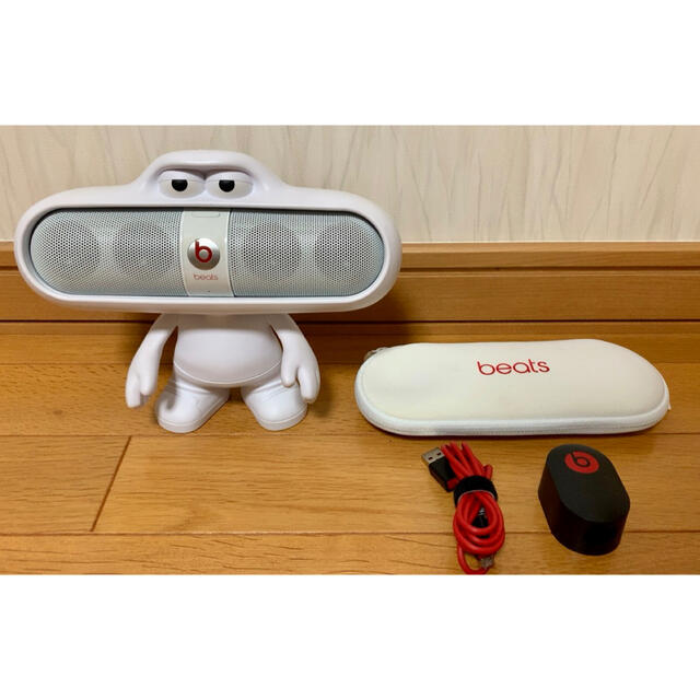 beats pill 2.0 Bluetoothスピーカー（WH）スタンド付き - スピーカー