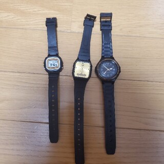 カシオ(CASIO)のCASIO 腕時計 3本セット(腕時計)