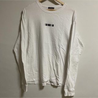 トリプルエー(AAA)のAAA 與真司郎 iamwhatiam ロングTシャツ Mサイズ(ミュージシャン)