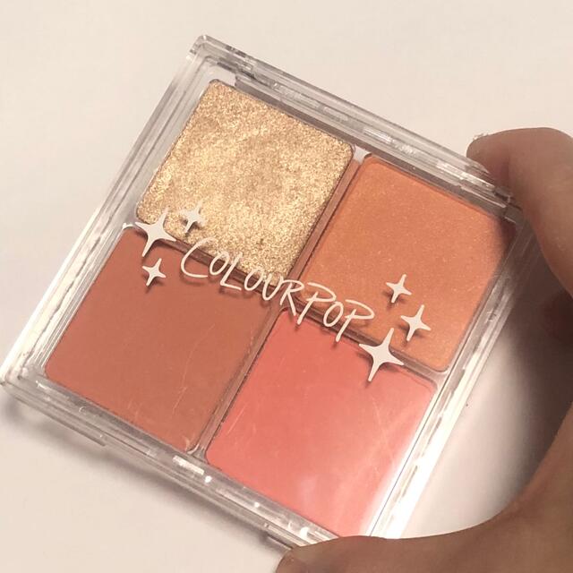 colourpop(カラーポップ)のCOLOURPOP cheek palette cookie cluster コスメ/美容のベースメイク/化粧品(チーク)の商品写真