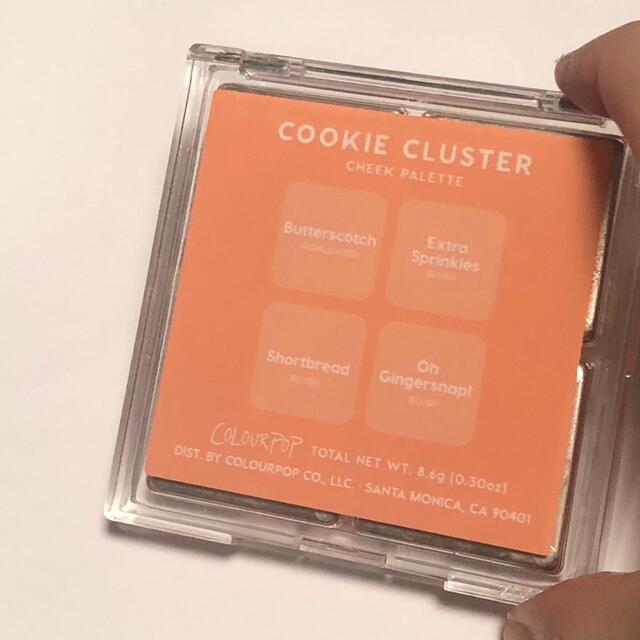 colourpop(カラーポップ)のCOLOURPOP cheek palette cookie cluster コスメ/美容のベースメイク/化粧品(チーク)の商品写真