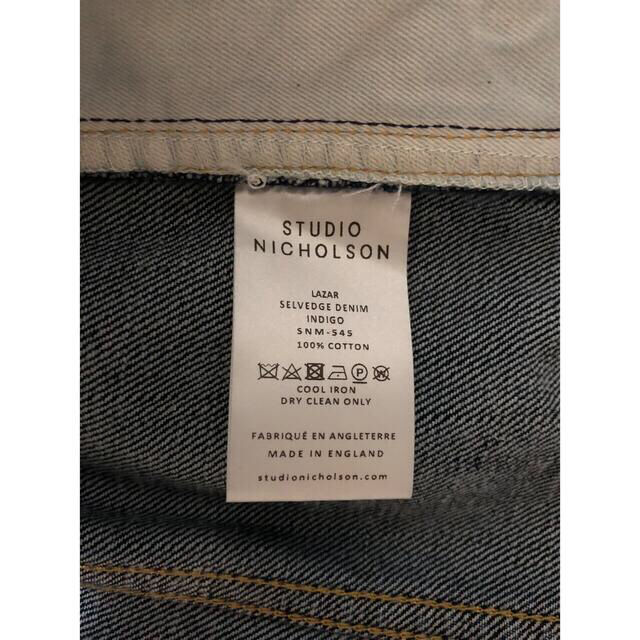 30%OFF 【スタジオニコルソン】LAZAR SELVEDGE DENIM JACKET 安いNEW