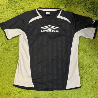 UMBRO ブラック✖️グレーTシャツメンズSサイズ(Tシャツ/カットソー(半袖/袖なし))