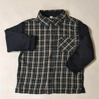 ムジルシリョウヒン(MUJI (無印良品))の無印良品　MUJI　チェックシャツ　90(Tシャツ/カットソー)