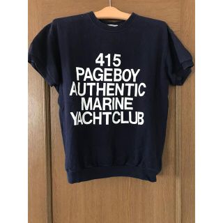 ページボーイ(PAGEBOY)のPAGEBOY ページボーイ　トレーナー生地Tシャツ(Tシャツ(半袖/袖なし))