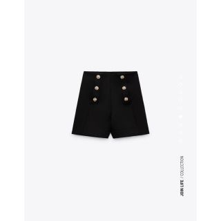 ザラ(ZARA)のゴールドボタン ショートパンツ(ショートパンツ)