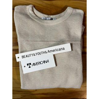 アメリカーナ(AMERICANA)のAmericana リブカットソー(カットソー(長袖/七分))