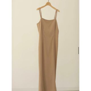 クラネ(CLANE)のlouren　satin camisole onepiece(ロングワンピース/マキシワンピース)