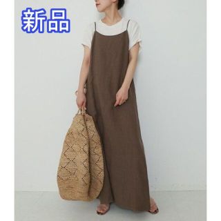 スピックアンドスパン(Spick & Span)の新品 Plage Linen キャミ ワンピース(ロングワンピース/マキシワンピース)