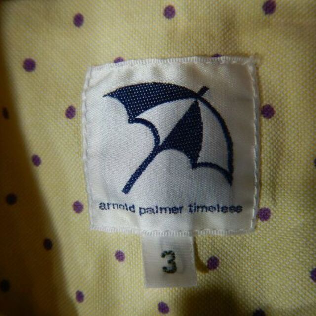 Arnold Palmer(アーノルドパーマー)の7356　アーノルド　パーマー　レナウン　半袖　ドット　総柄　デザイン　シャツ メンズのトップス(シャツ)の商品写真