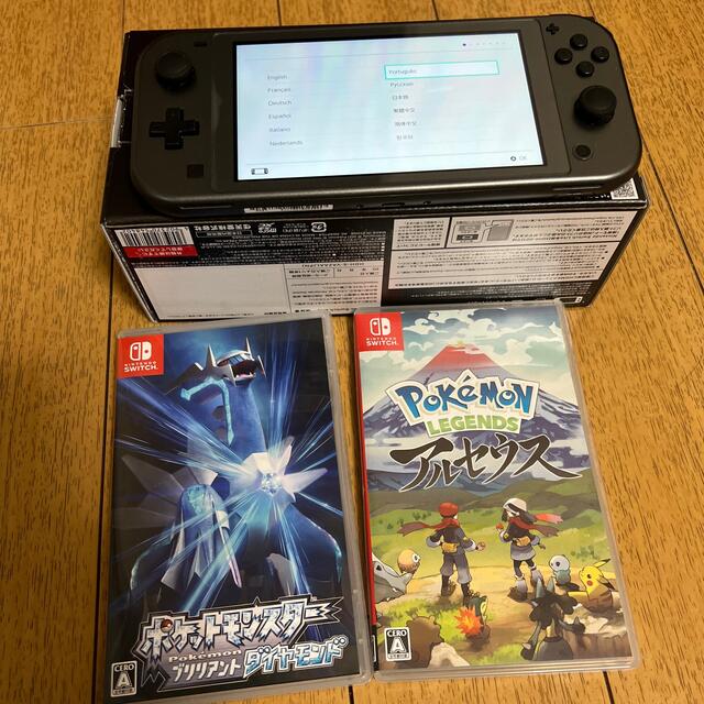 ニンテンドースイッチライトディアルガパルキア中古完品 けむり ニンテンドースイッチライトディアルガパルキア中古完品 けむり