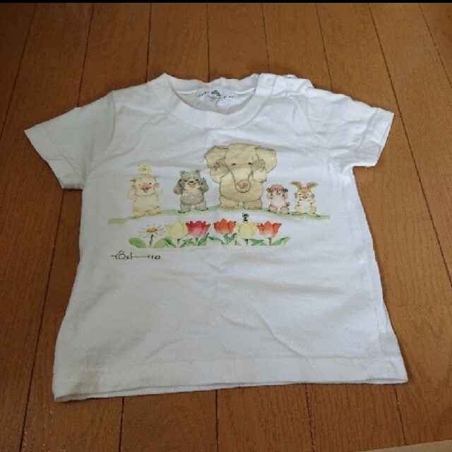いないいないばあ Tシャツ キッズ/ベビー/マタニティのベビー服(~85cm)(Ｔシャツ)の商品写真