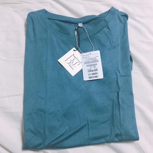 EDIT.FOR LULU(エディットフォールル)のBASERANGE バンブー　Tシャツ　Sサイズ レディースのトップス(Tシャツ(半袖/袖なし))の商品写真