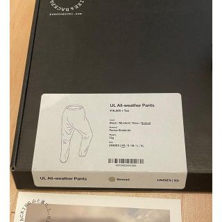 山と道 UL All-weather Pants xsサイズ 未使用の通販 by HIKER |ラクマ