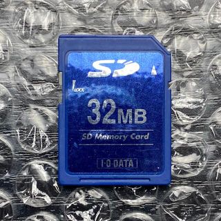 アイオーデータ(IODATA)のSD Memory Card 32MB SDカード アイ・オー・データ機器(その他)