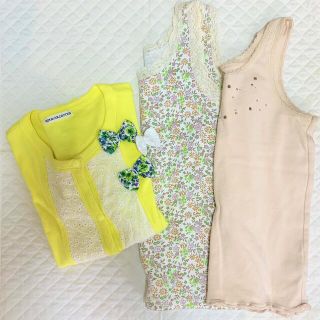 ギャップキッズ(GAP Kids)の♡gap kids ♡ キャミ＆ベルメゾン▷◁カーディガンセット▷◁(カーディガン)