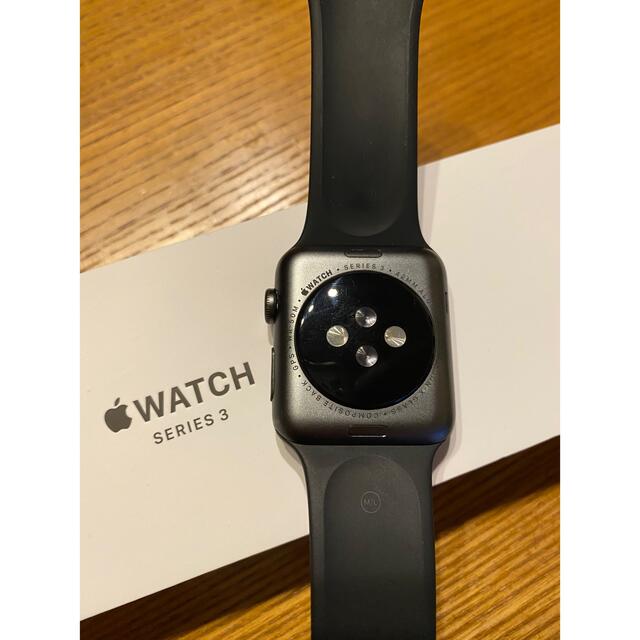 APPLE WATCH3  GPSモデル42mmスペースグレー