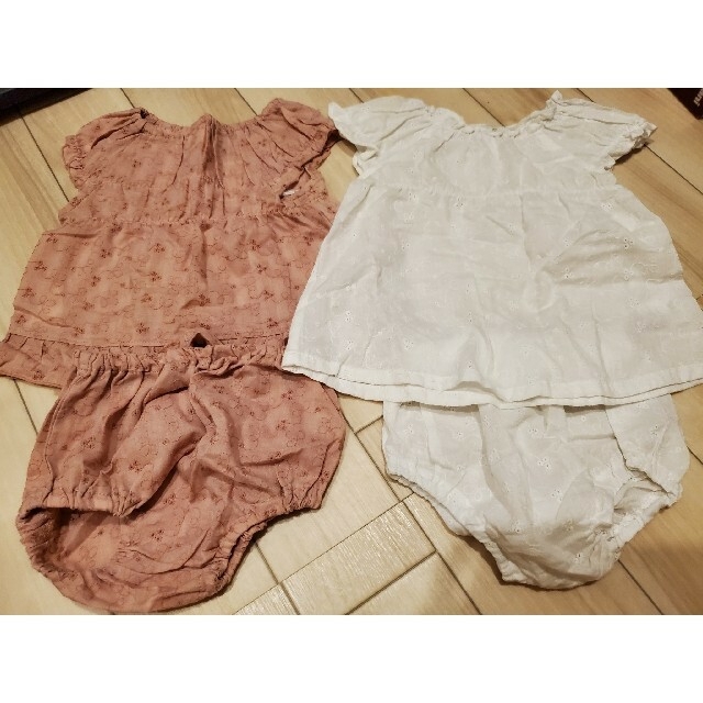 ZARA KIDS(ザラキッズ)のセットアップ　ブラウス　サイズ70 キッズ/ベビー/マタニティのベビー服(~85cm)(ワンピース)の商品写真