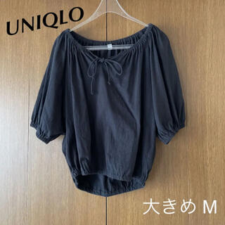 ユニクロ(UNIQLO)の☆ ユニクロ　可愛い半袖カットソー　大きめ M(カットソー(半袖/袖なし))