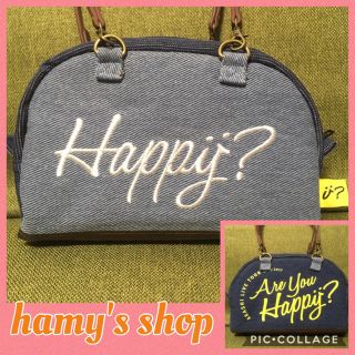 ジャニーズ(Johnny's)の嵐AreYouHappy?アユハピ ポーチリメイクハンドメイドミニボストンバッグ(バッグ)