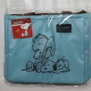 ピーナッツ(PEANUTS)の【タロスケ様専用】新品  スヌーピー スクエア保冷温バッグ(弁当用品)