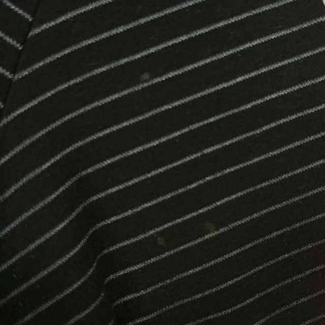 BURBERRY BLACK LABEL(バーバリーブラックレーベル)の【美品】バーバリーブラックレーベル　Tシャツ　ボーダー　ナイト ロゴ 刺繍　半袖 メンズのトップス(Tシャツ/カットソー(半袖/袖なし))の商品写真