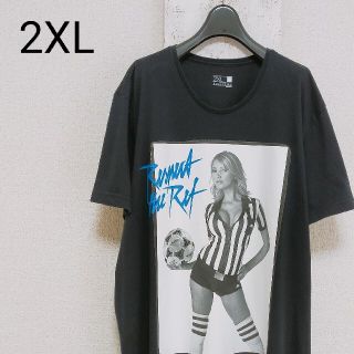 アディダス(adidas)のアディダス　ブラック　プリント　2XL　リスペクトザレフ　ビッグサイズ(シャツ)