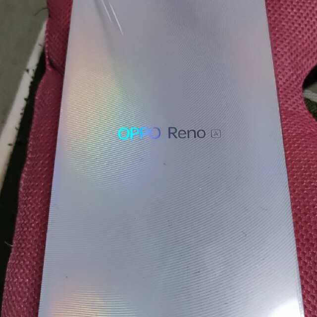 OPPO(オッポ)のOPPO RenoA (ブラック)　スマートフォン スマホ/家電/カメラのスマートフォン/携帯電話(スマートフォン本体)の商品写真