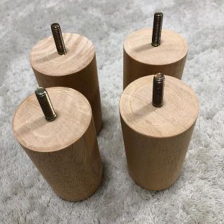 ムジルシリョウヒン(MUJI (無印良品))のほいっぷさん専用 無印良品　ソファ　ベッドの脚　10cm 旧仕様(脚付きマットレスベッド)