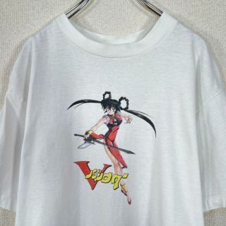 ヴィジョン ストリート ウェア(VISION STREET WEAR)の【90s・USA製】ヴィジョンストリートウェア　Tシャツ　アニメ　サブカルチャー(Tシャツ/カットソー(半袖/袖なし))