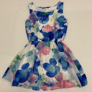 スプレイ(SpRay)の花柄シフォンチュニック(チュニック)