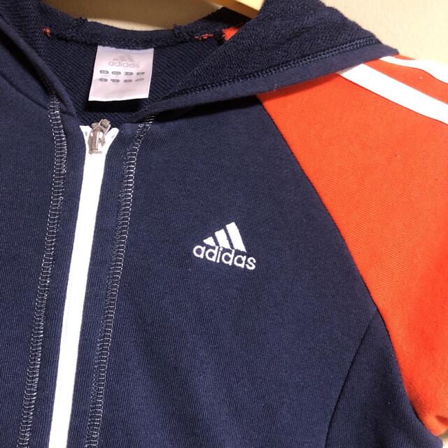 adidas(アディダス)の女の子　150 アディダス　半袖　アウター キッズ/ベビー/マタニティのキッズ服女の子用(90cm~)(ジャケット/上着)の商品写真