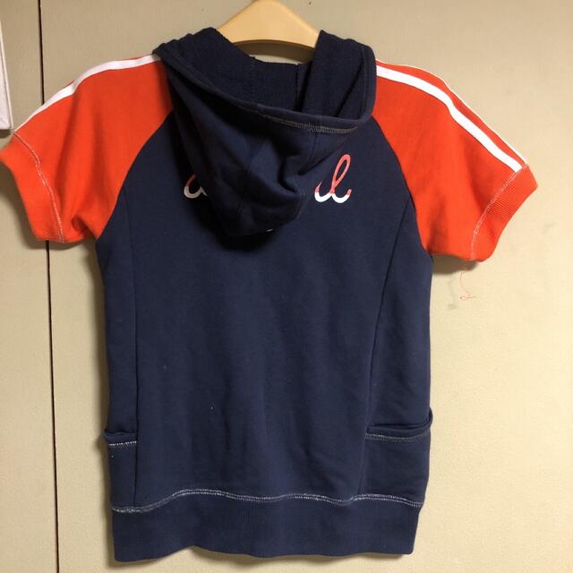 adidas(アディダス)の女の子　150 アディダス　半袖　アウター キッズ/ベビー/マタニティのキッズ服女の子用(90cm~)(ジャケット/上着)の商品写真