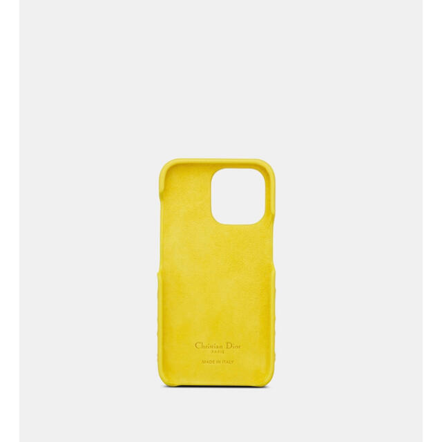 Christian Dior - iPhone13 pro ケース DIOR イエローの通販 by めた