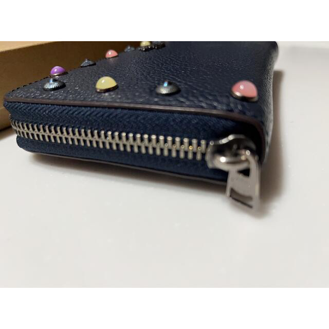 COACH - ◇COACH ◇スタッズ長財布 の通販 by きなこ's shop COACH - ◇COACH ◇スタッズ長財布 の通販 by きなこ's shop