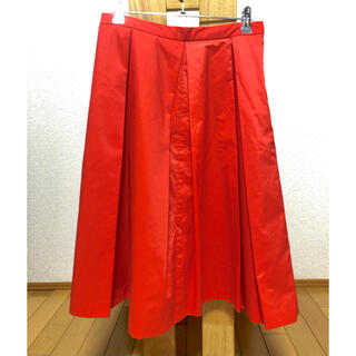 ロペピクニック(Rope' Picnic)の赤スカート(ひざ丈スカート)