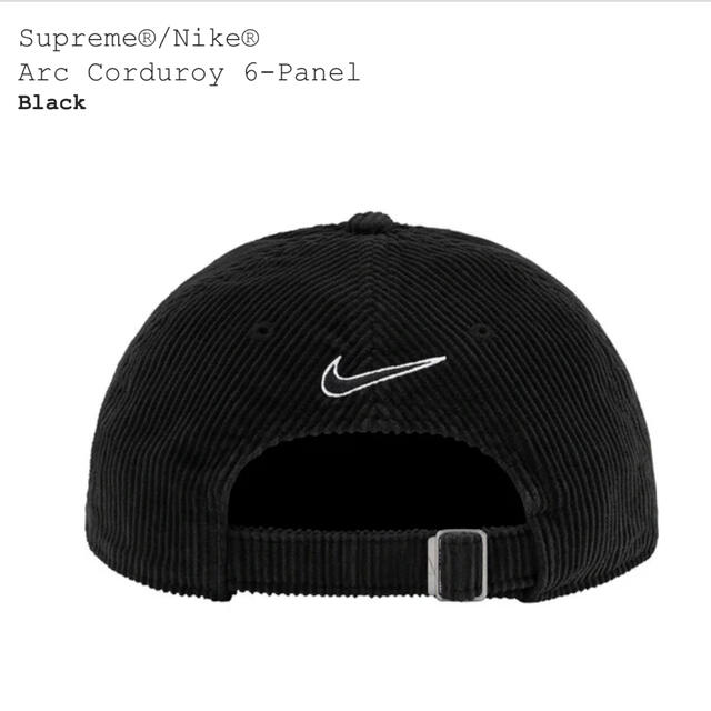 Supreme Nike Arc Corduroy CAP BLACK