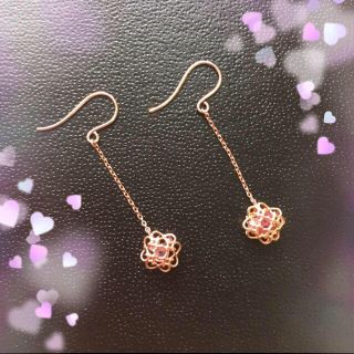 カナルヨンドシー(canal４℃)のA・D・A♡フラワーモチーフピアス(ピアス)