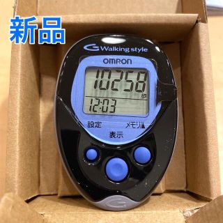 オムロン(OMRON)の【新品未使用】オムロン　HJ-113-K  Walking style 万歩計(ウォーキング)