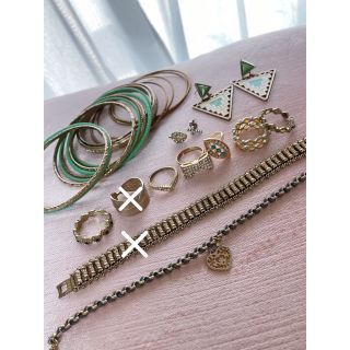 マウジー(moussy)の大量まとめ売り💓アクセサリーザラH&Mピアス ブレスレット リング 指輪 (リング(指輪))