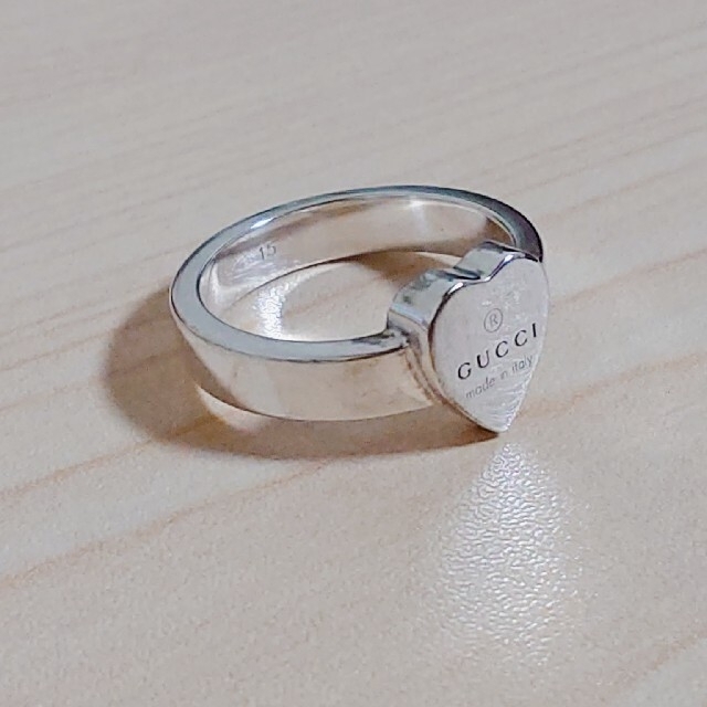 Gucci(グッチ)のGUCCI ハートリング 指輪 レディースのアクセサリー(リング(指輪))の商品写真