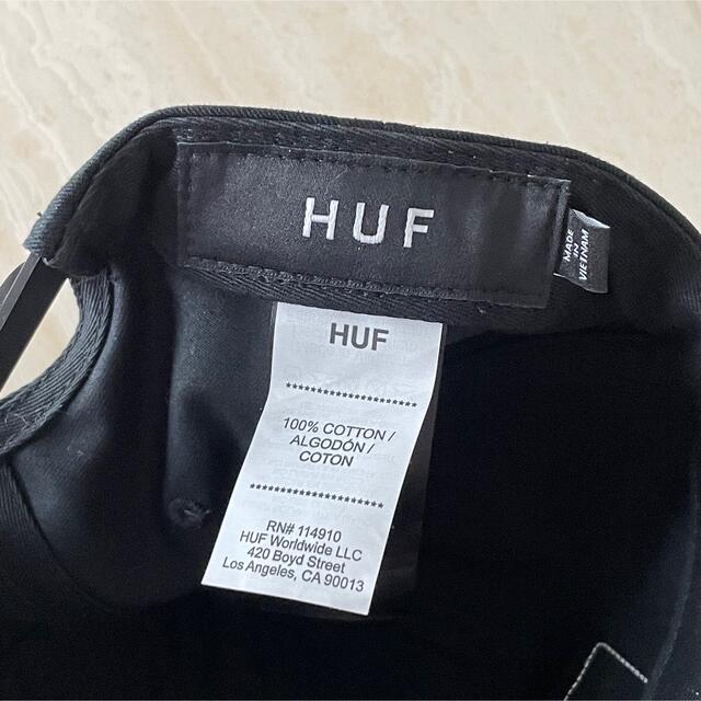 HUF(ハフ)のHUF ボックスロゴ　キャップ メンズの帽子(キャップ)の商品写真