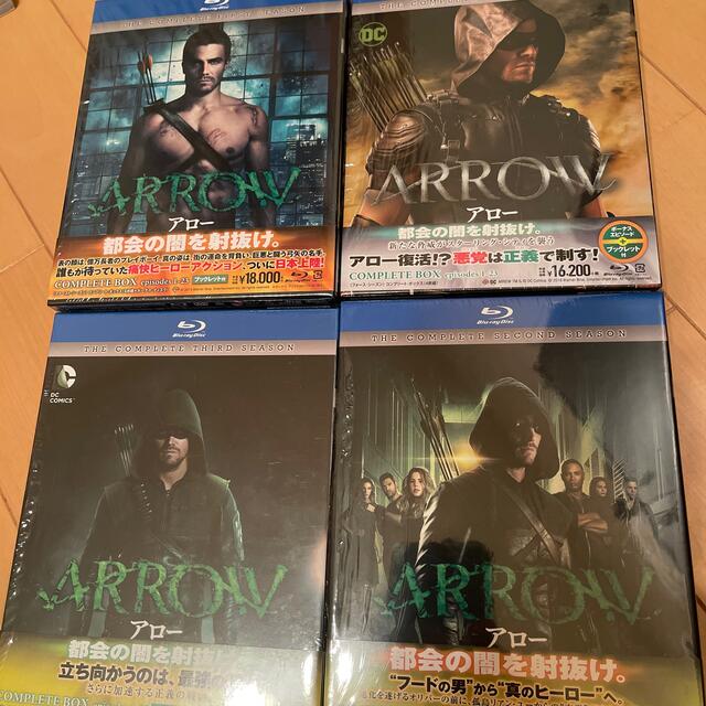 DC(ディーシー)のARROW／アロー　ファーストからフォース　コンプリート・ボックス Blu-ra エンタメ/ホビーのDVD/ブルーレイ(TVドラマ)の商品写真