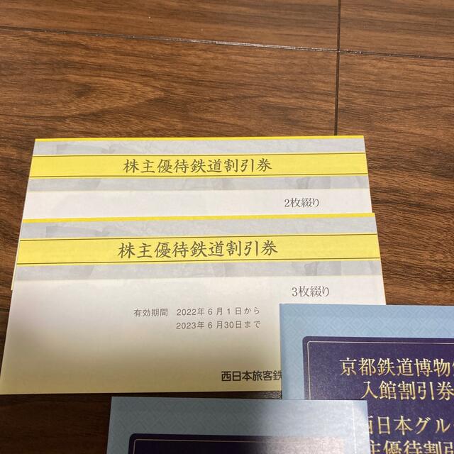 JR西日本株主優待 5枚 別冊2冊 ftik.uinsi.ac.id