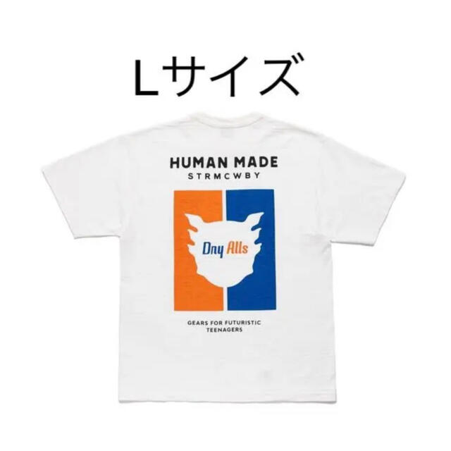 HUMAN MADE(ヒューマンメイド)のHUMAN MADE HM20TE003 Tシャツ　白　Lサイズ メンズのトップス(Tシャツ/カットソー(半袖/袖なし))の商品写真