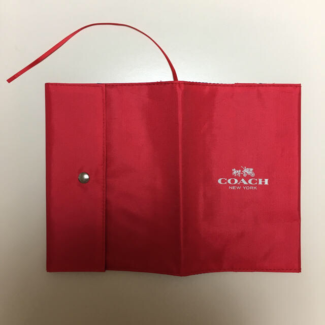 COACH(コーチ)のお値下げＯＫ❤︎新品未使用❤︎COACH ブックカバー＆ミラー ハンドメイドの文具/ステーショナリー(ブックカバー)の商品写真